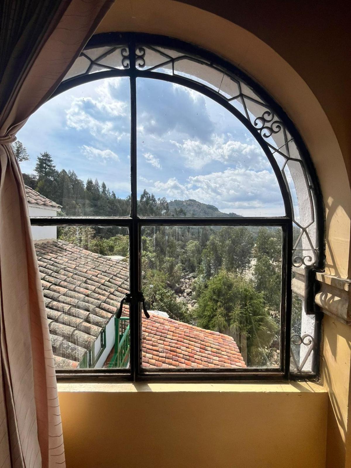 Hotel Calicanto Real Cafe Museo Monguí Buitenkant foto