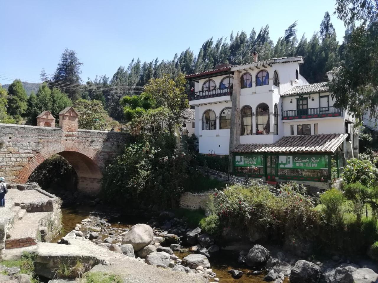 Hotel Calicanto Real Cafe Museo Monguí Buitenkant foto